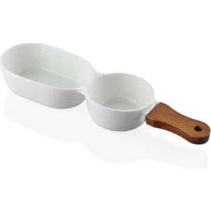 The Mia Woody Porselen Servis 35 X 10 Cm