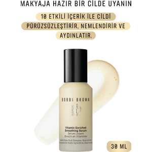 Bobbi Brown Vitamin Enriched Niasinamid ve C Vitamin İçeren Nemlendirici Serum 30 ml - 716170282145