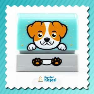 Edip Baskı Kıyafet Okul Kaşesi Turkuaz Köpek