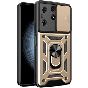 Tecno Spark 10 Pro Pc + Tpu Çizilmez Telefon Kılıfı Slayt Lens Koruma Çubuğu Kapağı (Yurt Dışından)