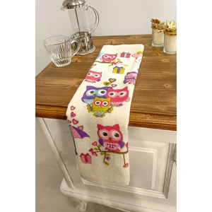 Cnr Garden 2'li Baskılı %100 Pamuk 30X50 cm El Yüz Mutfak Havlusu Yumuşak Desenli Su Emici Havlu