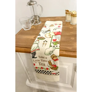 Cnr Garden 2'li Baskılı %100 Pamuk 30X50 cm El Yüz Mutfak Havlusu Yumuşak Desenli Su Emici Havlu