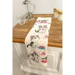 Cnr Garden 2'li Baskılı %100 Pamuk 30X50 cm El Yüz Mutfak Havlusu Yumuşak Desenli Su Emici Havlu