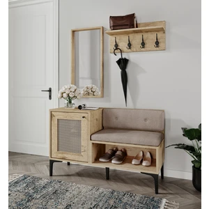 Trio Portmanto White (%100MDF)