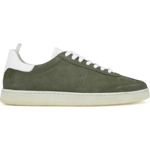 Ziya, Erkek Hakiki Deri Sneaker 1411026Z2122 Yeşil