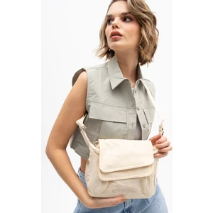 United Colors Of Benetton Benetton Kadın Çapraz Çanta Bej BNT1196