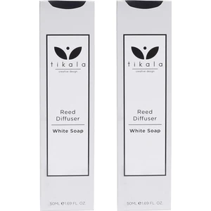 Bambu Çubuklu Oda Kokusu Beyaz Sabun 50 ml White Soap Reed Diffuser 2'li