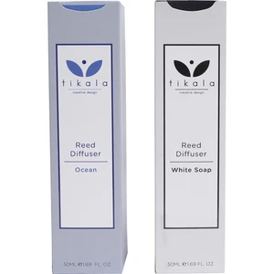 Bambu Çubuklu Oda Kokusu White Soap 50 ml ve Tikala Ocean Bambu Çubuklu Oda Kokusu 50 ml