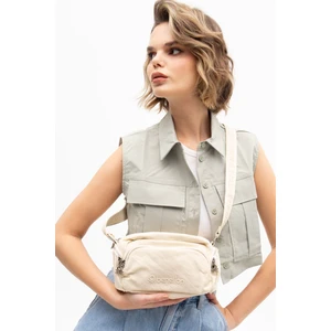 United Colors Of Benetton Benetton Kadın Çapraz Çanta Bej BNT1201