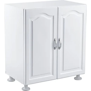 Plastik 2 Kapılı Çekmecesiz Pvc Dolap