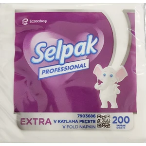 Professional Extra V Katlama Peçete 200 Yaprak x 24 Paket