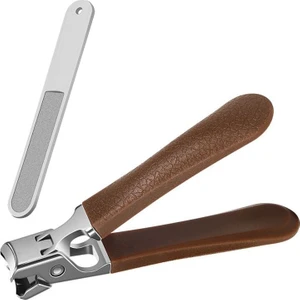 Anti Sıçrama Özel Sert Tırnak Makası ve Törpü Set CIN638-T