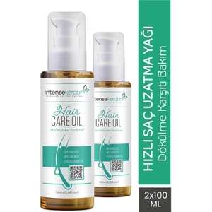 Intense Keratin Yağı 100 ml x 2 Saç Bakım Kompleksi Hair Growt Complex Oil