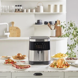 Gourmet 9L Smart Color Screen Geniş Hazne Inox Airfryer
