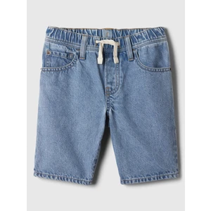 Erkek Çocuk Mavi Slim Denim Pull-On Şort