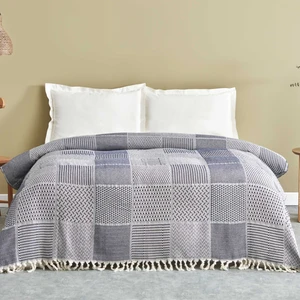 Karaca Home Luna Çift Kişilik Pike Lacivert