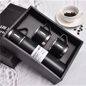 Termos Fincan Seti Vakumlu Kamp Seti 12 Saat Sıcak 12 Saat Soğuk Kalabilen Bootle 500 ml Vacuum Flask Set