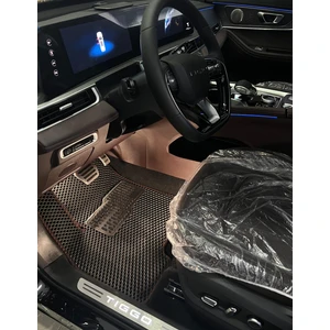 Chery Tiggo 8 Pro Avantgarde Eva Paspas Takımı (5 Kişilik) + (Siyah & Kahverengi)