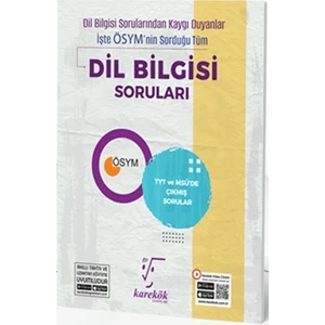 Karekök Yayıncılık TYT MSÜ Dil Bilgisi Çıkmış Sorular