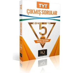IQ Yayınları TYT 2019-2023 Çıkmış Sorular    