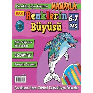 Maxi Mandala Renklerin Büyüsü 6 - Bertan Kodamanoğlu