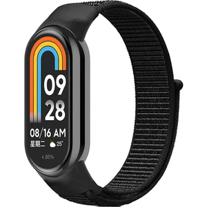 Xiaomi Mi Band 8 Için Esnek Hasır Örgü Kordon Kayış - FC429