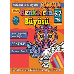 Maxi Mandala Renklerin Büyüsü 4 - Bertan Kodamanoğlu