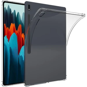 Samsung Galaxy Tab S8 Plus 2022 Antishock Köşe Korumalı Şeffaf Shockproof Esnek Kılıf Sm- X800 X806