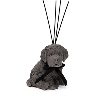 Gri Köpek Heykel Black Vanilya Oda Kokusu