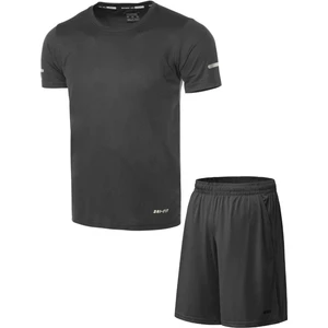 Ghassy Co. Erkek 2'li Set Nem Emici Koşu Egzersiz Şort T-Shirt Takım