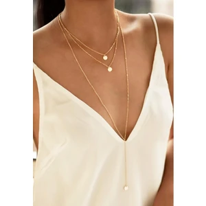 Zeyn Club Gold Çoklu Kolye