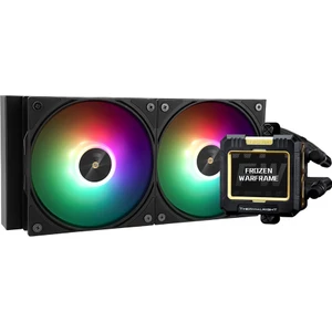 Frozen Warframe 240 Black LED Ekranlı Argb 240MM Intel-Amd Uyumlu Işlemci Sıvı Soğutucu (TF7 Termal Macun Dahildir)