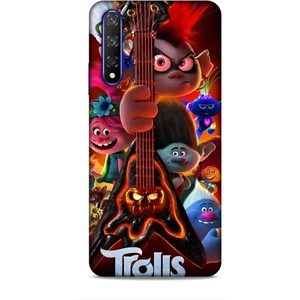 Honor 20 Kılıf Animasyon 4 Troller Dünya Turu Silikon Kılıf