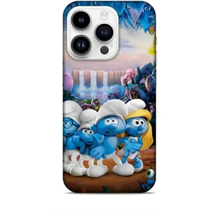 Apple iPhone 14 Pro Kılıf Animasyon 29 Şirinler Leke Tutmaz Kapak