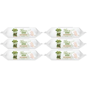 Baby Turco Turco Doğadan Pratik Yüzey Temizlik Havlusu 100 Yaprak Yeşil Sabun/yeşil Çam (6 Lı Set) 600 Yaprak