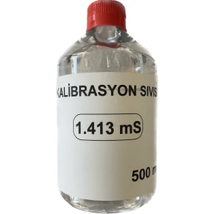 Topraksız Market Ec Ölçer Kalibrasyon Sıvısı 1.413 Ms/cm