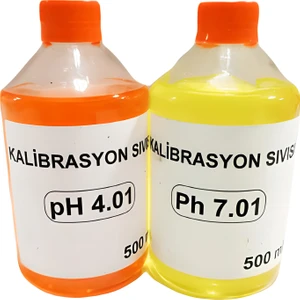 Topraksız Market Ph Metre Kalibrasyon Sıvısı 4.01 - 7.01 Ph Ölçüm Cihazı Kalibre Sıvıları