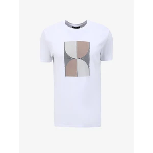 Altınyıldız Classics Beyaz Erkek T-Shirt 4A4824200012