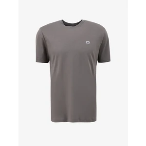 Bisiklet Yaka Antrasit Erkek T-Shirt L60UFQ003 Bisiklet Yaka T-Shirt