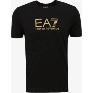 Ea7 Bisiklet Yaka Siyah Erkek T-Shirt 3DPT08PJM9Z