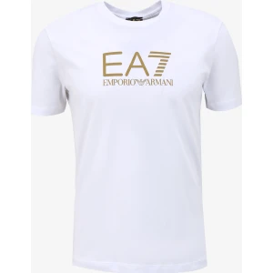 Ea7 Bisiklet Yaka Beyaz Erkek T-Shirt 3DPT08PJM9Z