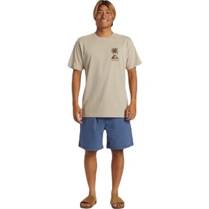QUIKSILVER Tropıcal Breeze Mor AQYZT09562-THZ0 ERKEK Bej Tişört