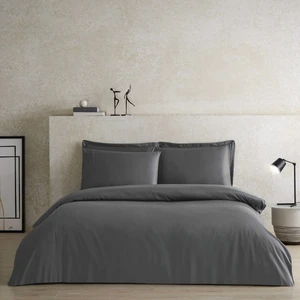 X TENCEL™ Lyocell Çift Kişilik Nevresim Kılıfı Antrasit