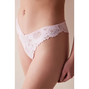 Luna V Shape Pembe Brazilian Külot