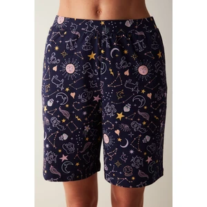 Zodiac Şortlu Lacivert Pijama Altı
