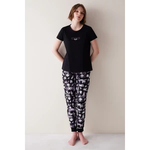 Tokyo Çok Renkli  Pantolon Pijama Takımı