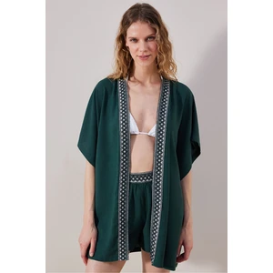 Leaf Yeşil Kimono