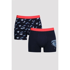 Erkek Superman Çok Renkli 2li Boxer