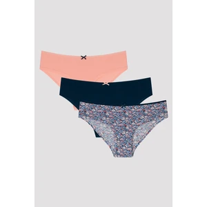 Secret Garden 3'lü Çok Renkli Hipster Külot