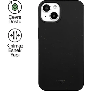 Apple iPhone 15 Telefon Kılıfı Eco Siyah